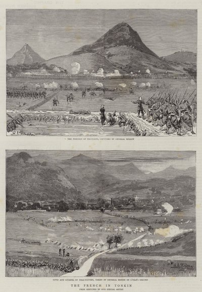 The French in Tonkin by Charles Edwin Fripp